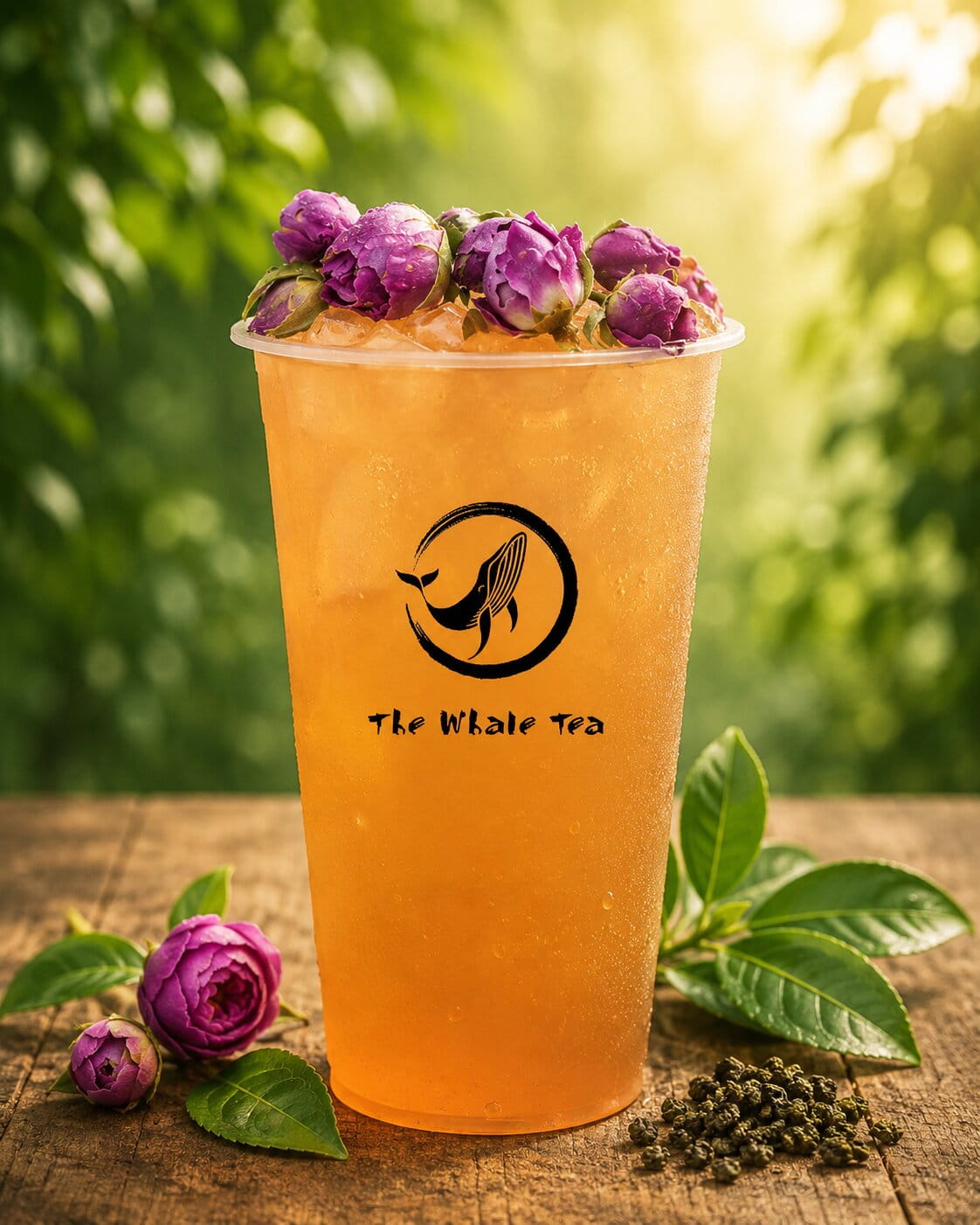 Camellia oolong rose